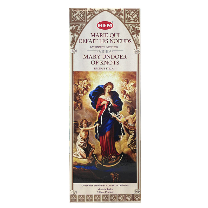 Marie qui défait les nœuds - 20 bâtonnets d'encens