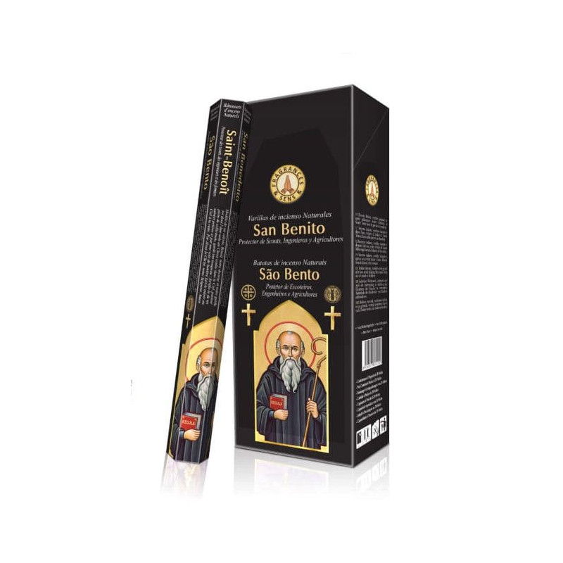 Saint Benoît - 20 bâtonnets d'encens