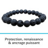 Bracelet Pierre de lave